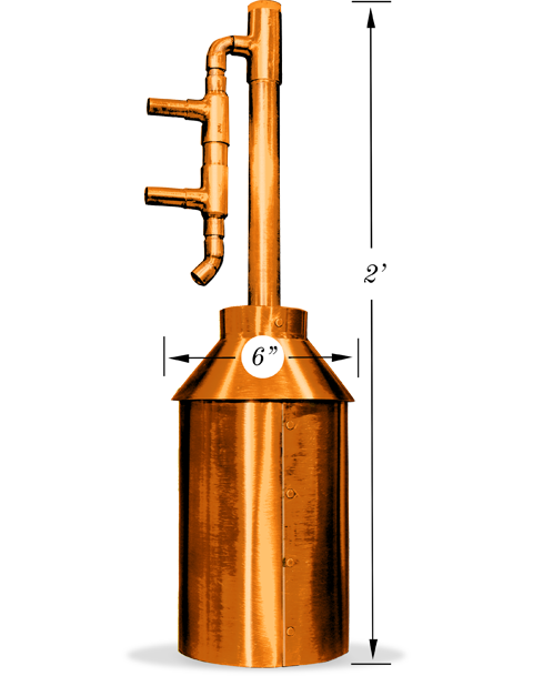 1 Gallon Copper Still Kit 1 Gallon Copper Still Kit