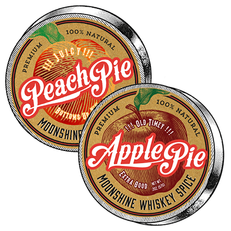 Apple & Peach Pie Moonshine Spice Combo Apple & Peach Pie Moonshine Spice Combo