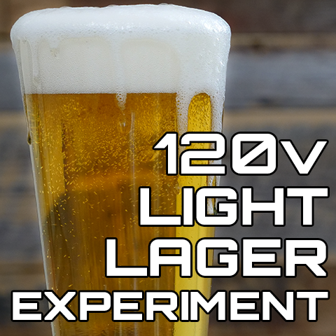 120 volt light lager experiment - light lager homebrew recipe