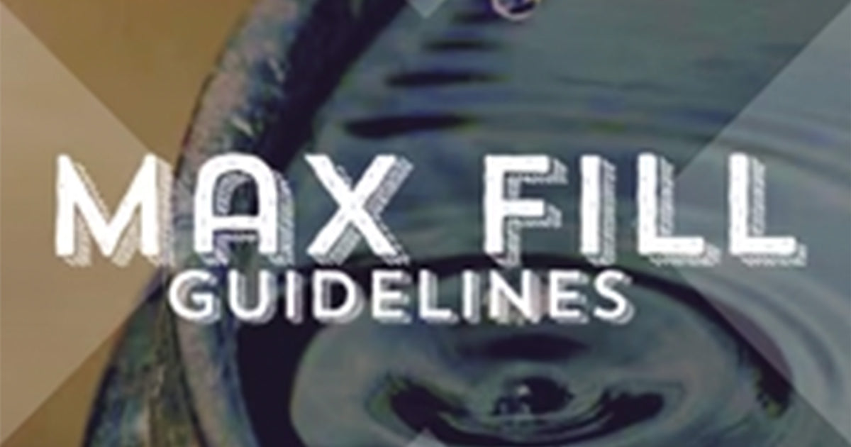 Distillation Equipment - Max Fill Guidelines