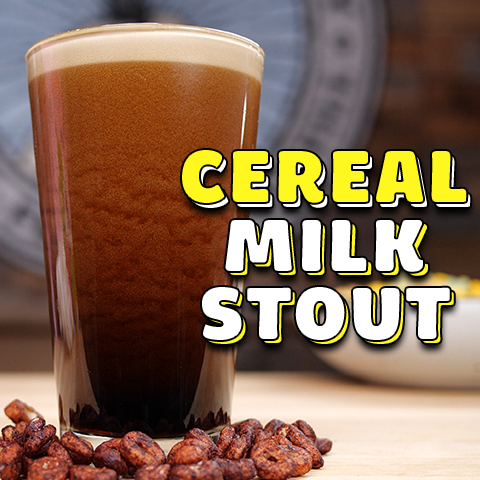 Cereal Milk Stout - Making Beer With Lucky Charms