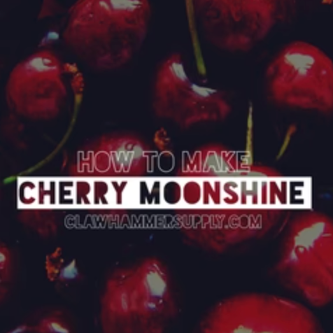 How to Make Cherry Moonshine