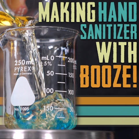 How To Make Hand Sanitizer With Booze