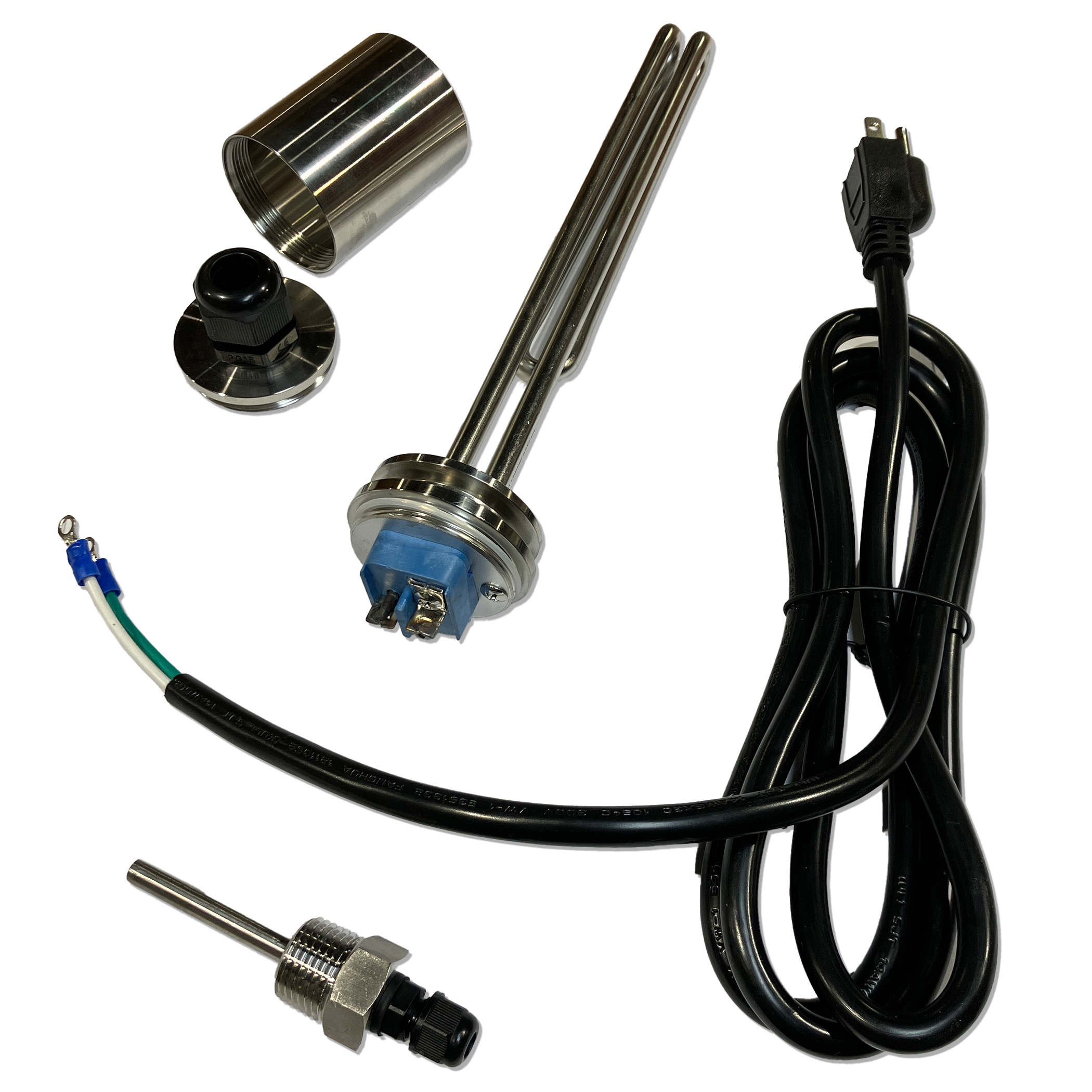 120V Controller and Element for Stainless Stills and Brew System