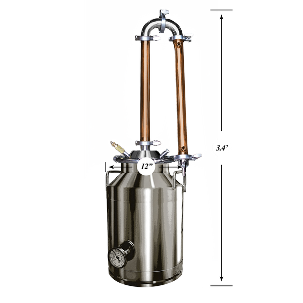8 Gallon Stainless / Copper Still