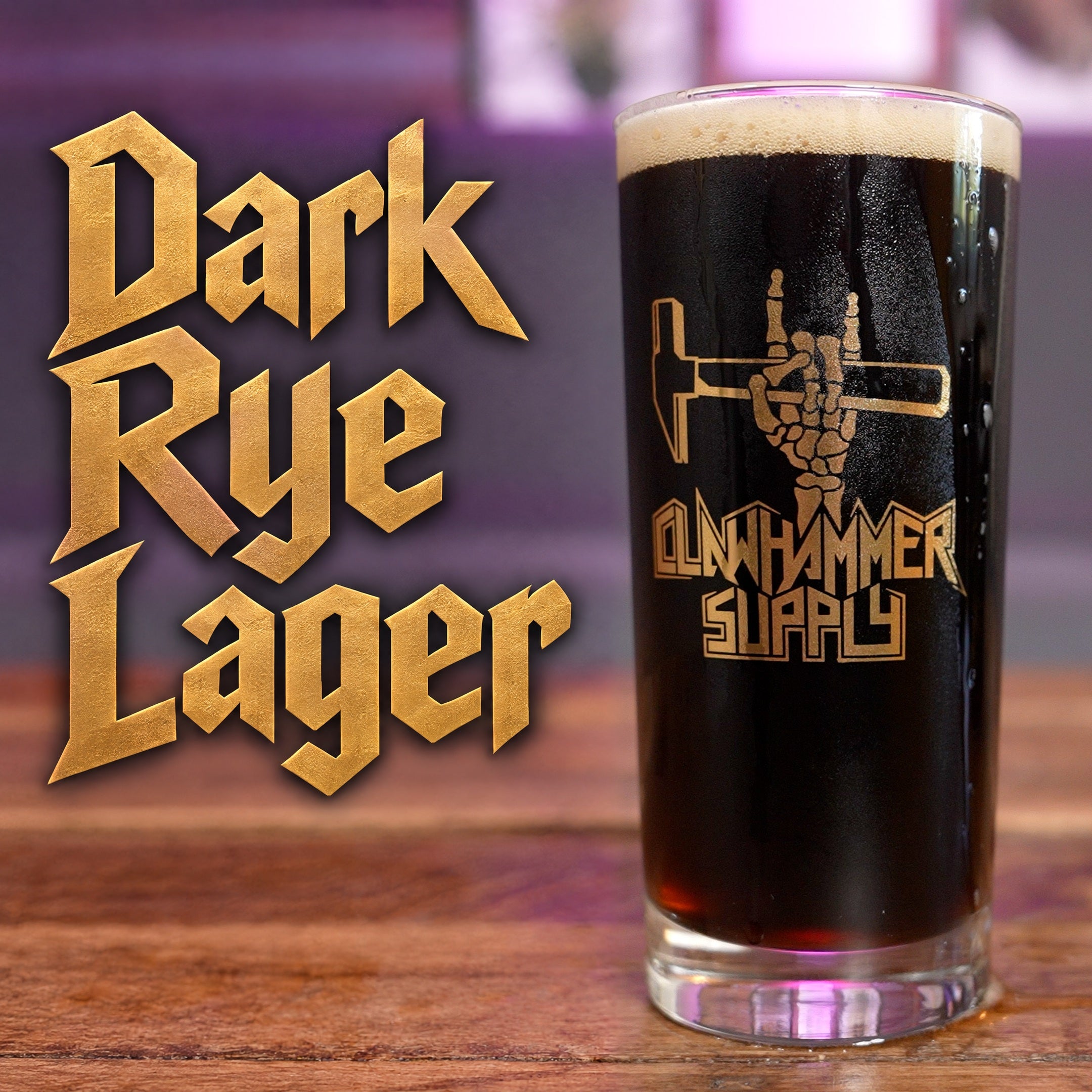 Copper Sea Rye Dark Rye Lager Recipe Kit - 5 Gallon All Grain | Clawhammer Supply