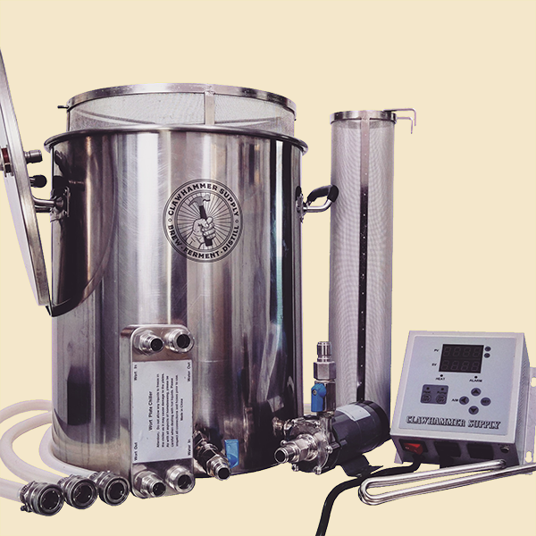 10 Gallon Electric Home Brewing System - 120v - BIAB