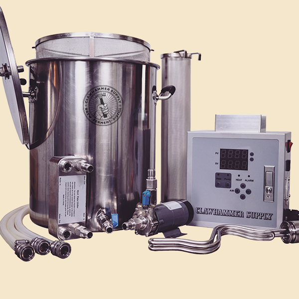 Premium Recirculating Electric (240v) BIAB Package (SPIKE brand kettle)