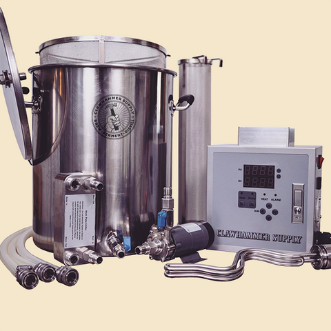 10 Gallon Electric Home Brewing System - 240v - BIAB