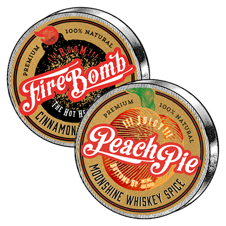Peach Pie Moonshine & FireBomb Combo