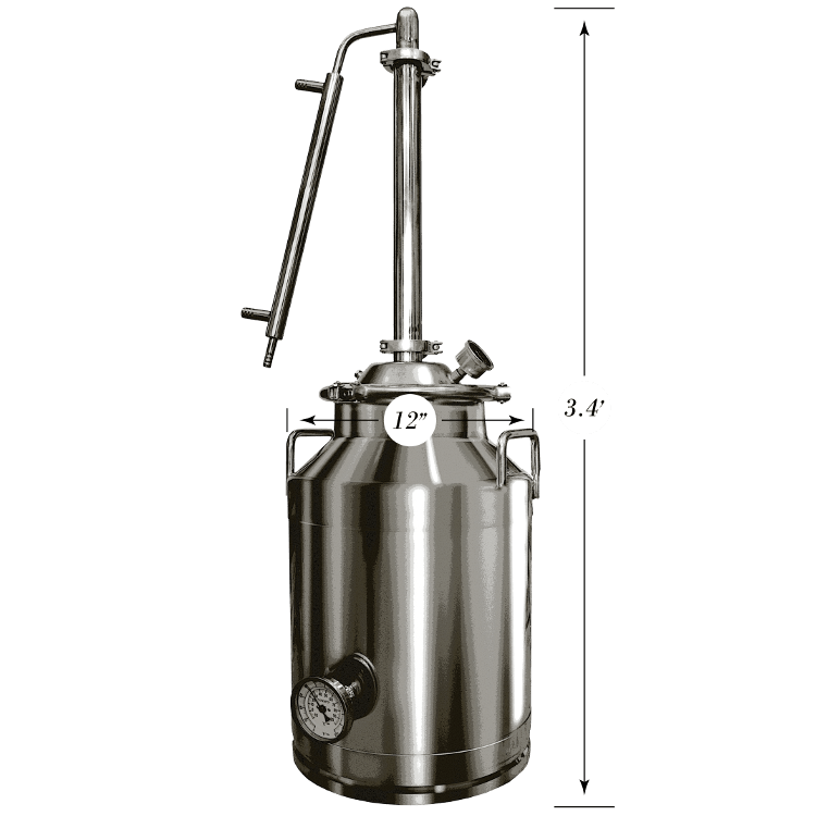 8 Gallon Stainless Steel Still