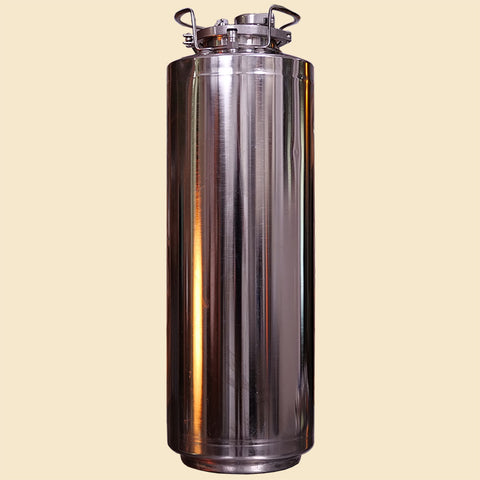 Stainless Steel Keg Fermenter  - 6.5 Gallon